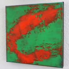 Green and Orange Abstract